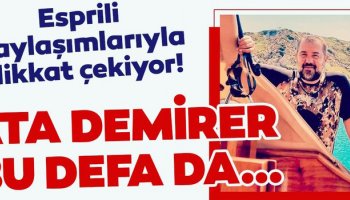 Ata Demirer bu defa da&hellip; Esprili paylaşımlarıyla dikkat &ccedil;ekiyor