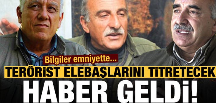 Ter&ouml;rist elebaşlarını titretecek haber geldi!
